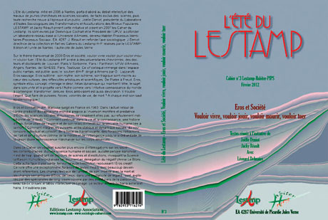 J. Deniot, J. R�ault, L. Delmaire, Cah Lestamp 3 Eros et Soci�t�, F�v. 2012