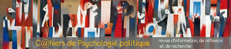 Les cahiers de psychologie politique