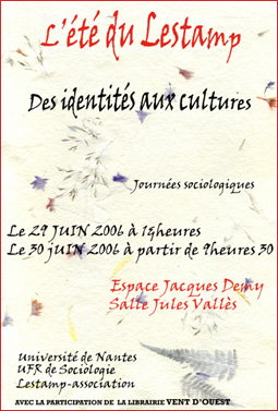 Joëlle Deniot Jacky Réault 2006 Invention de l'Eté du Lestamp devenu Colloque du Lieu commun des sciences sociales 