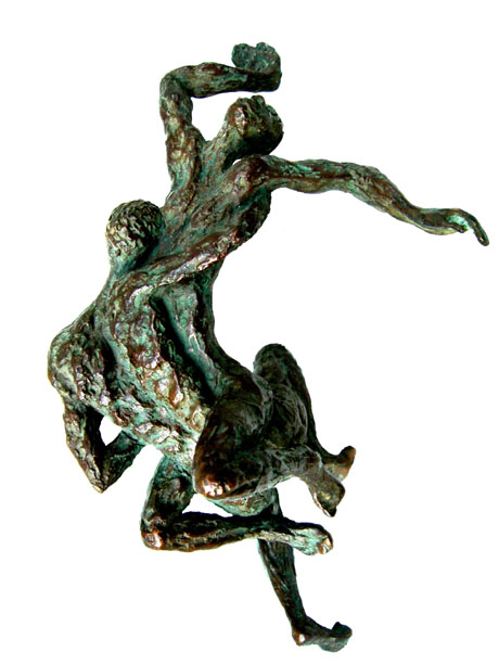 Eros et Libertré, Bronze offert par Françoise Marbleu Galerie Delta Paris
